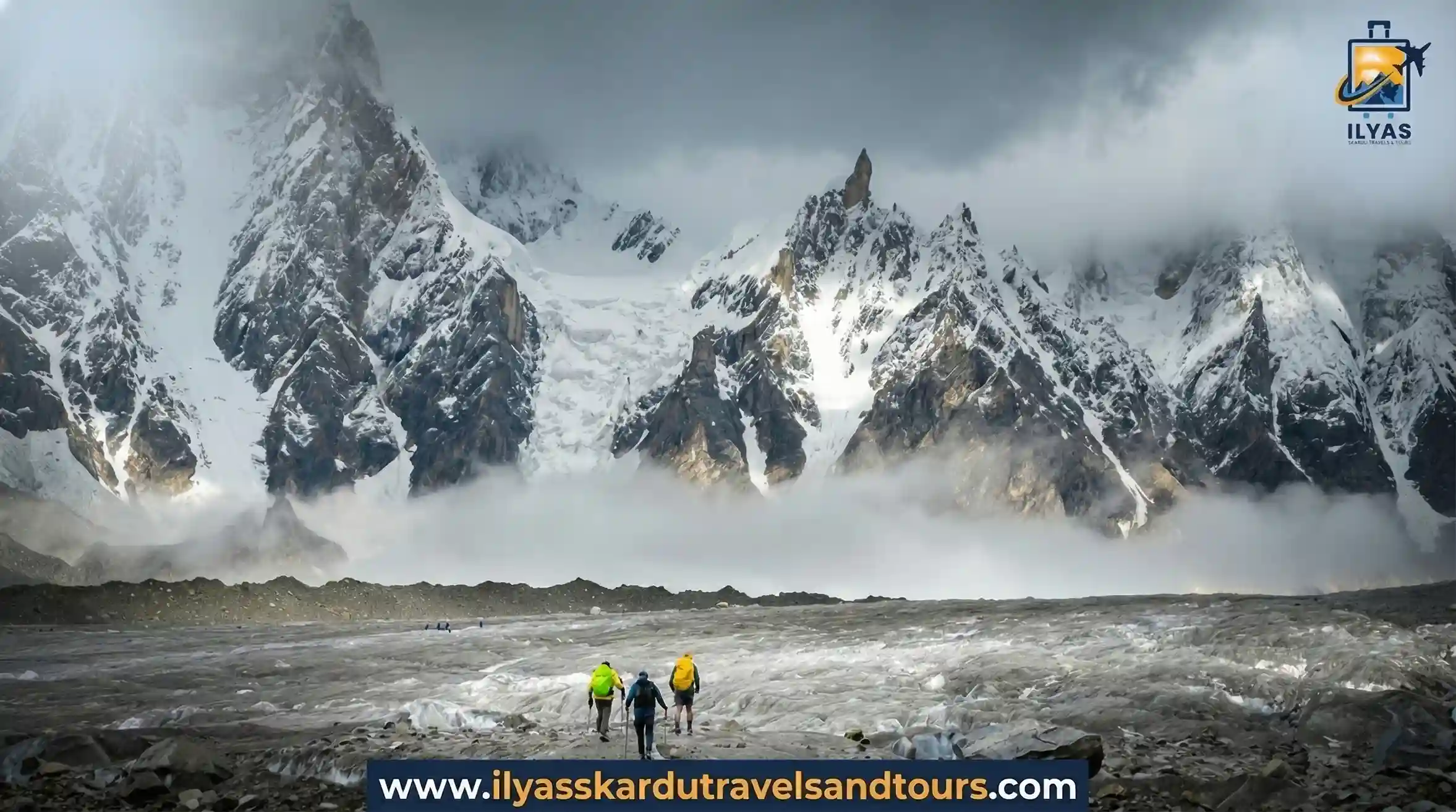 Snow Lake and Hispar La Trek in Baltistan with glaciers, Karakoram peaks and remote expedition route
